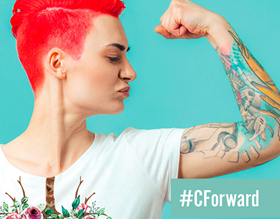 Design & Layouts for #CForward campaign