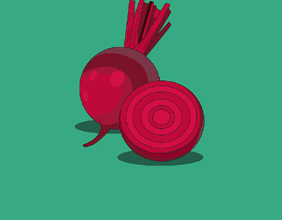 beetroot fruit vector