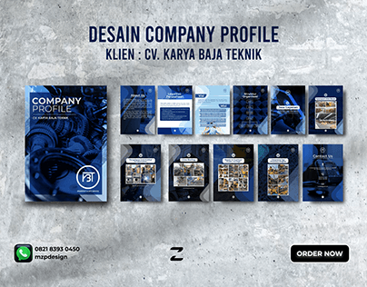 Project thumbnail - Company Profile - CV. KBT
