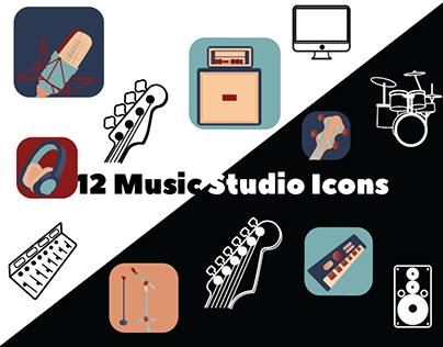 Music Studio Icons