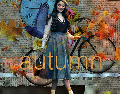 Autumn Collage Art
