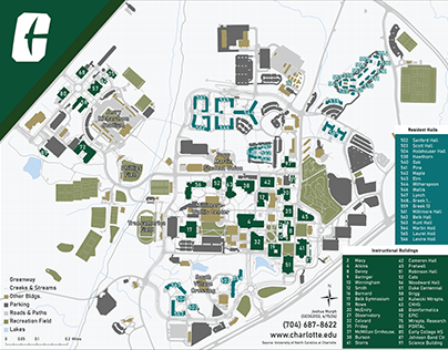 Project thumbnail - UNC Charlotte Reference Map