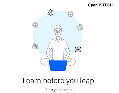 IBM Open P-Tech Campaign Creatives
