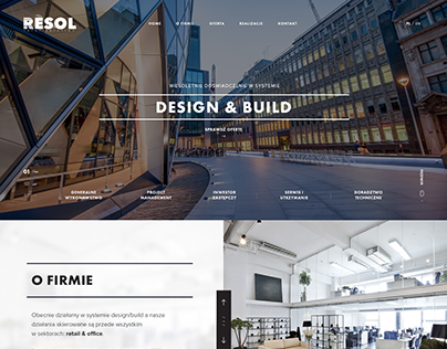 Design & Build Web Design Project