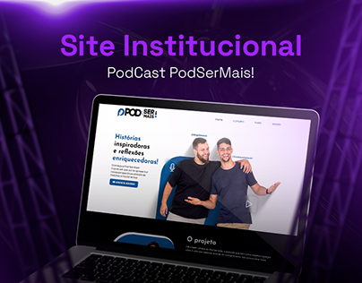 Site Institucional - PodCast PodSerMais!