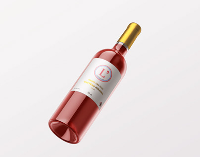 Packaging fictif pour une marque de vin