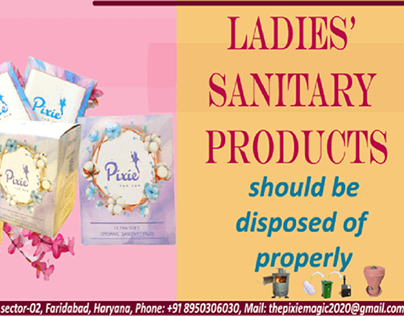 Ladies Sanitary Products Should Be Disposed Of Properly