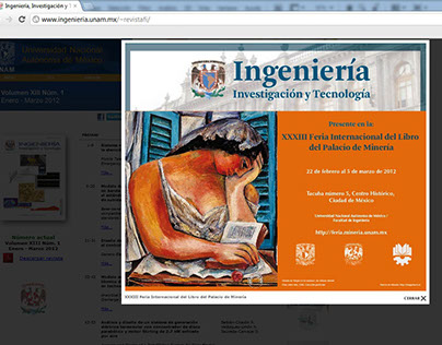 Web Revista Ingeniería (2012)