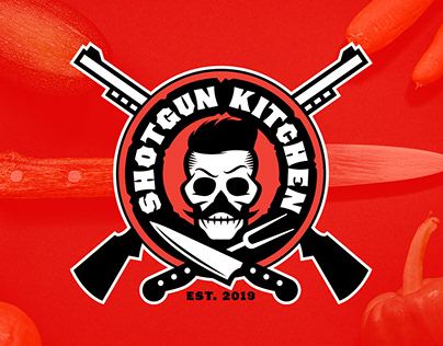 Shotgun Kitchen Logo Design