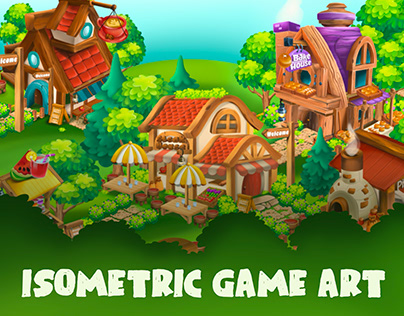 Project thumbnail - ISOMETRIC GAME ART