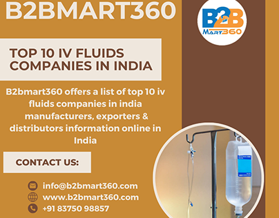 Top 10 IV Fluids Companies in India | B2Bmart360