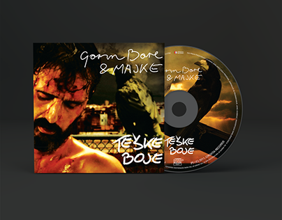 CD cover artwork design for Croatian band Majke