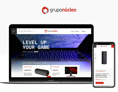 Grupo Nucleo | Site Redesing