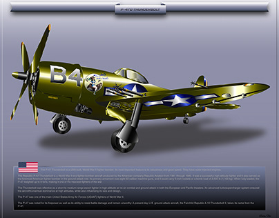 P-47D Thunderbolt Poster