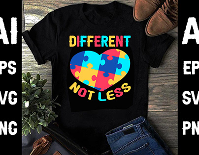Autism T-shirt Design