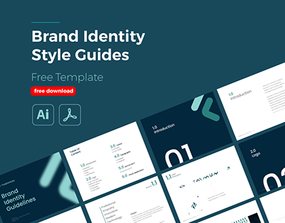 Free Brand identity guidelines template