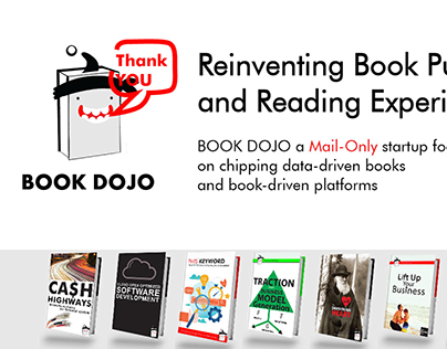 Book Dojo Startup Brand identity