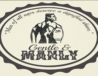 "Gentle and Manly" Beard Care Box (Branding)