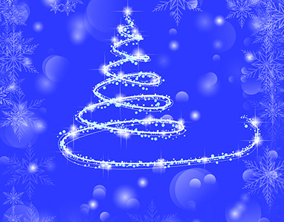 background for Merry Christmas greetings