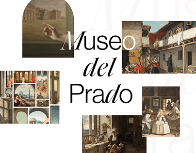 Museo del Prado — website redesign concept