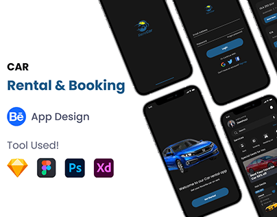Car rental and booking app case study