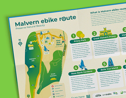 Malvern Ebike Route