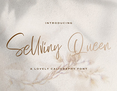 Sellviny Queen - Handwritten Font