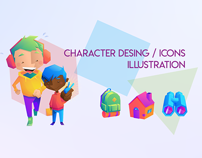 Character and Icons Design