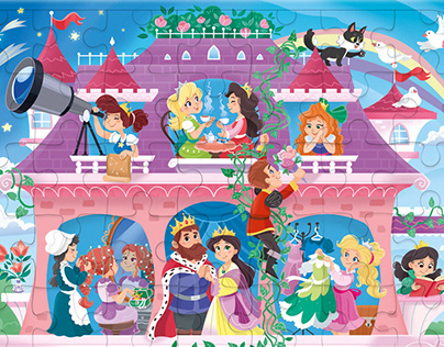 Princess Castle - jigsaw puzzle