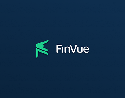Fintech app Logo | Finvue