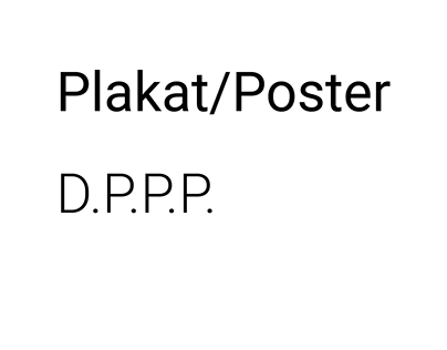 D.P.P.P poster