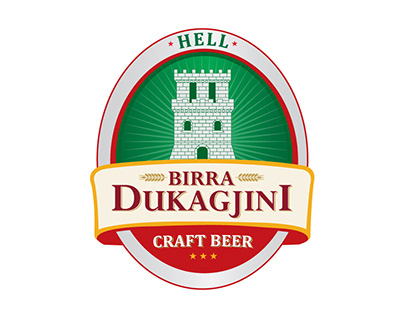 Dukagjini Beer - Logo & Label Design