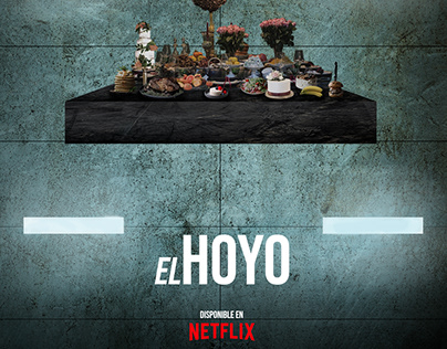 movie poster montage - El hoyo