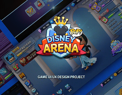 Disney Pop Arena | Casual game UI concept design