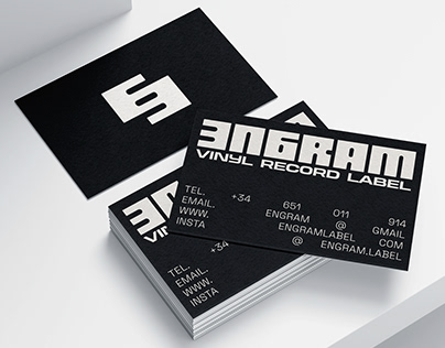 Engram Vinyl Record Label