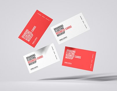 Free Branding Business Cards Mockup