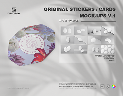 ORIGINAL STICKERS / CARDS MOCK-UPS V.1