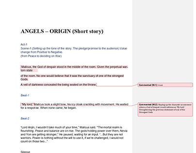 Angels : Origins (Short Story)