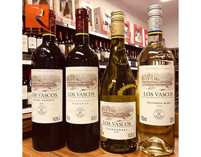 Rượu vang Los Vascos Sauvignon Blanc