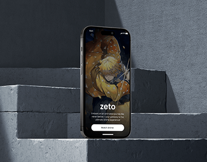 Zeto-Anime Watch App Ui Design