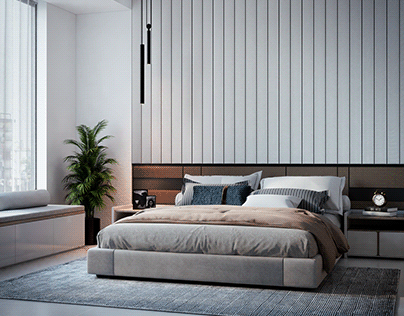 Cozy Minimalistic Bedroom Interior Design