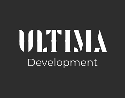 Ultima Development logo design