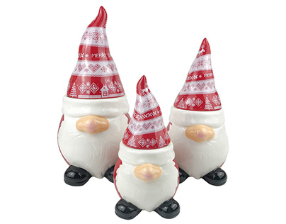 Ceramic Santa Claus Christmas Decorations Ornaments