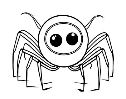 Spiders Coloring Pages