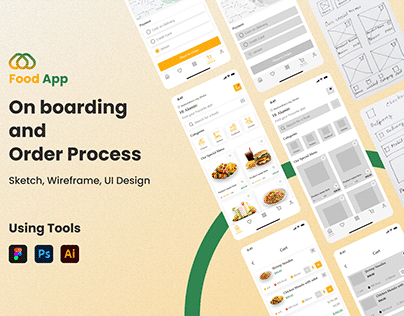 Food App OnBoarding & Order Process