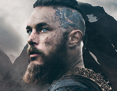 Vikings - Ragnar Lodbrok Poster FANART
