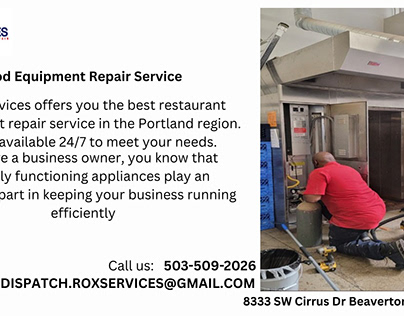 Commercial Kitchen Equipment Repair Service