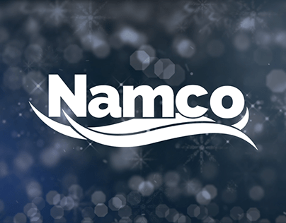Namco Pools video for winter landing page
