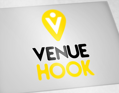 Logo for "Venuehook"