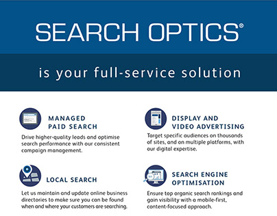 One-Sheet Marketing Pages for Search Optics